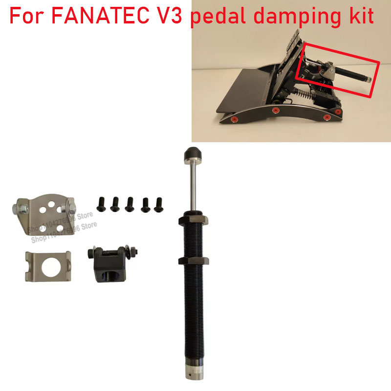 Racing Pedal Set - Race Simulator Game Pedal Remmodificatie Hydraulische