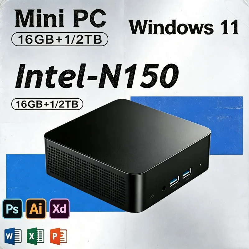 Gaming Console Stick - 2026 Zesty Core N150 MINI PC