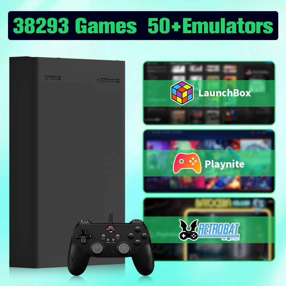 Gaming Console Gs5 - Hyper Base MIX 500G Retro Gaming