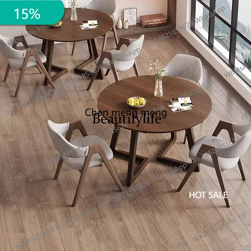 Gaming Console Table - EE182 Console Salon Eettafel Ronde Restaurantstoelen