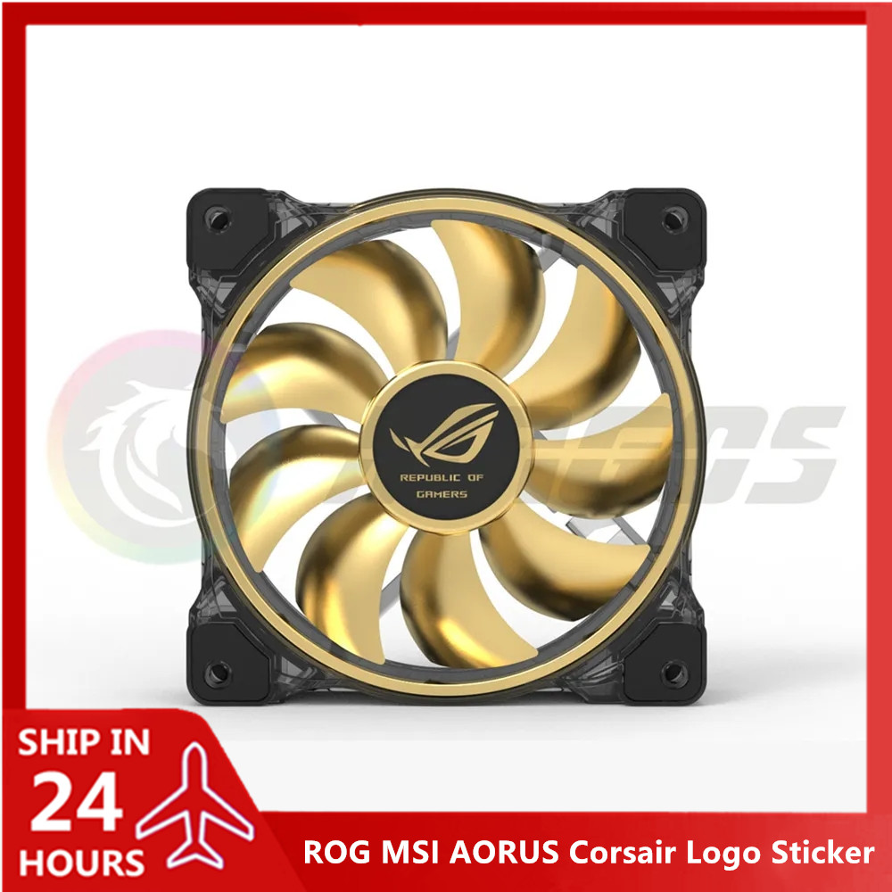 Gaming Console Cabinet - PC Gamer Kast Fan Logo Sticker