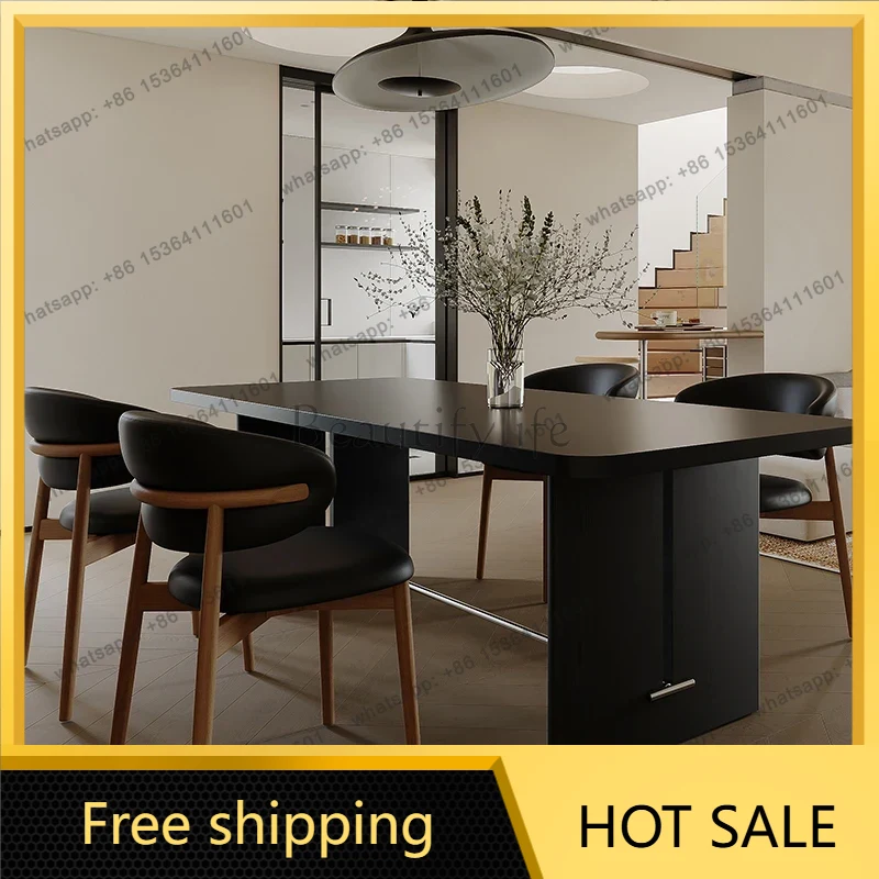 Gaming Console Table - LJY Antieke Design Eettafel Simpel Modern