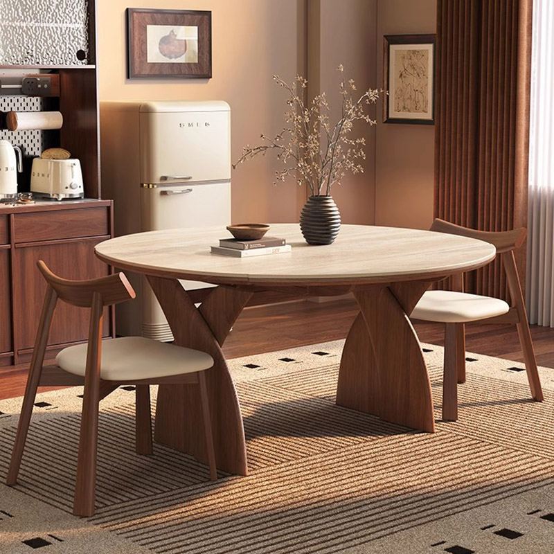 Gaming Console Table - Moderne houten Scandinavische eettafel Restaurantconsole Gaming