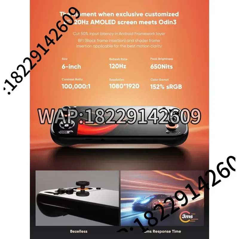 AYN Odin 3 Gaming Console Hand - Gaming Console With recensie en prijs