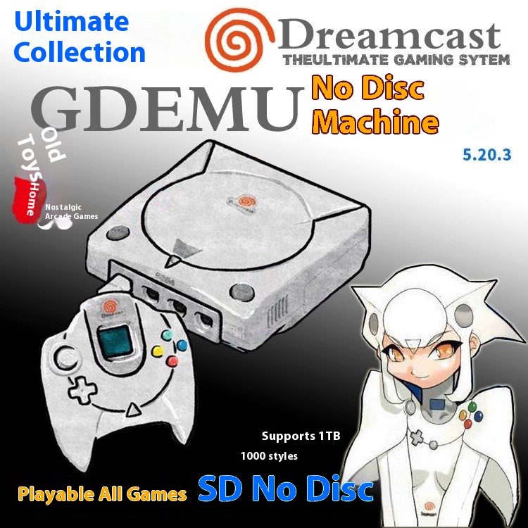 Originele Dreamcast Dc Retro G - Gaming Console Or Pc recensie en prijs