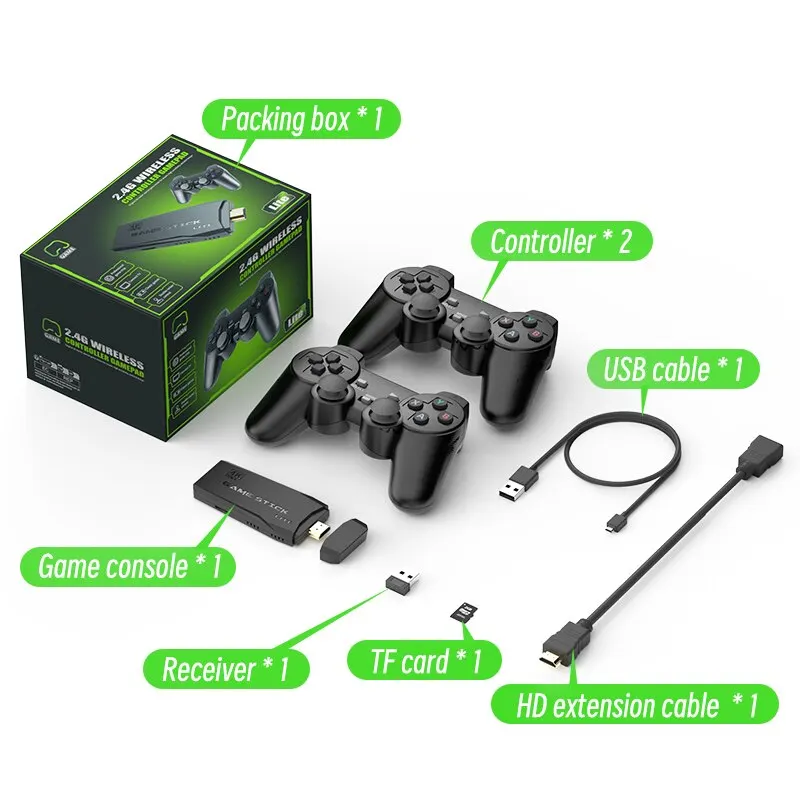 Videogameconsole 2.4G dubbele  - Gaming Console Gs5 recensie en prijs