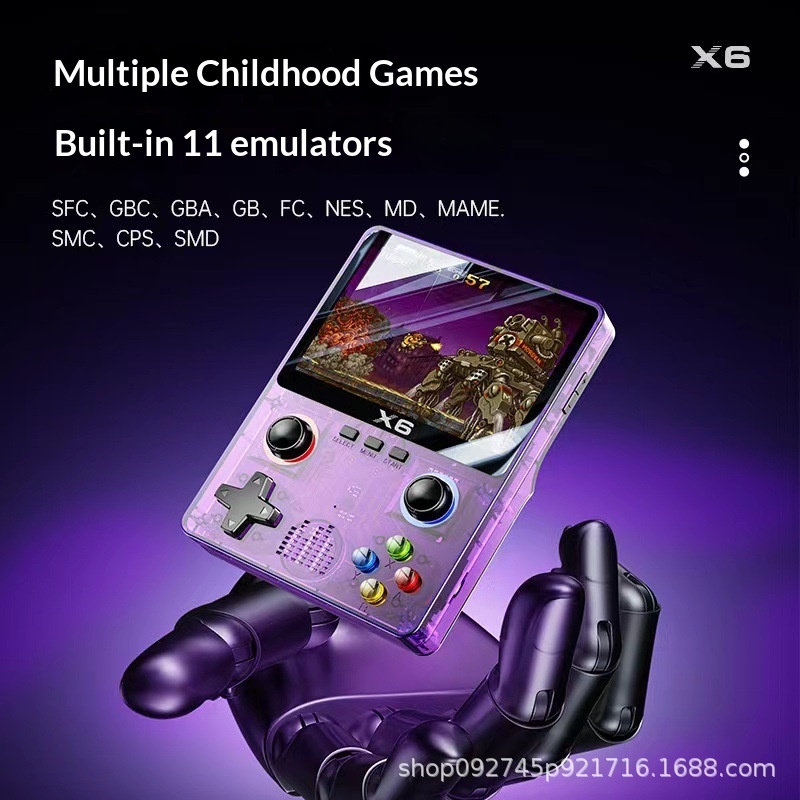 Draagbare gameconsoles X6 Retr - Gaming Console X6 X6 64 Gb recensie en prijs