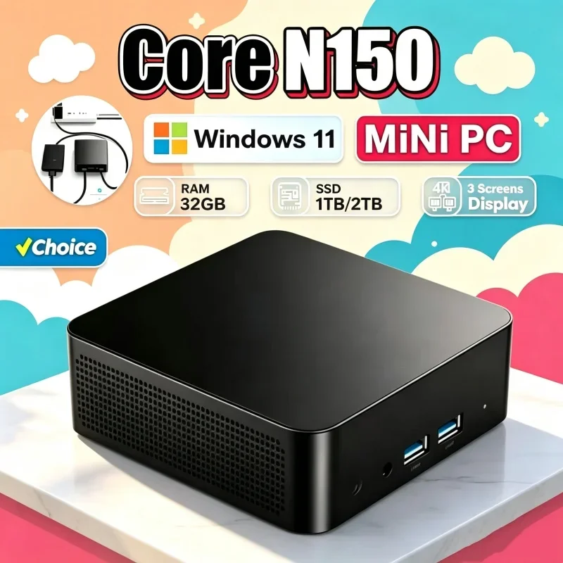 2026 Speedy Core N150 MINI PC  - Gaming Console Stick recensie en prijs