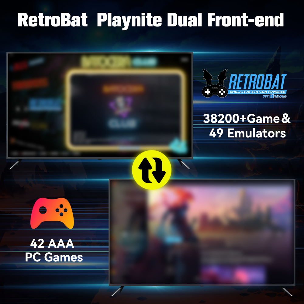 Retrobat & Playnite Systeem HD - Gaming Console Stick recensie en prijs