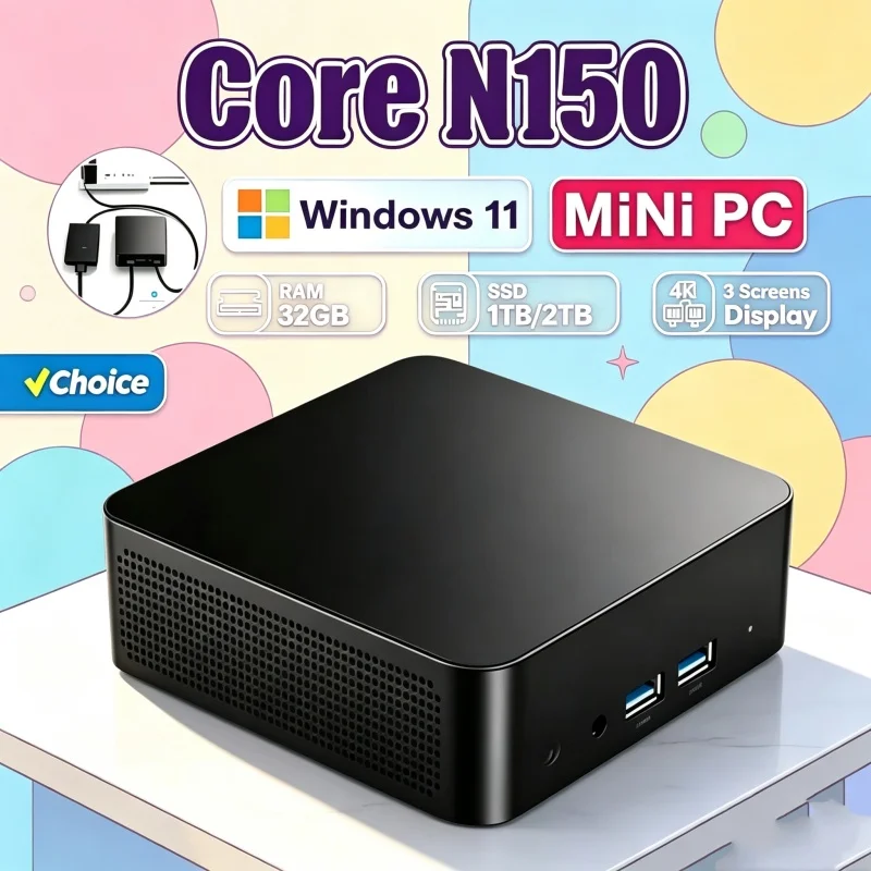 2026 Neat Core N150 MINI PC Wi - Gaming Console Stick recensie en prijs