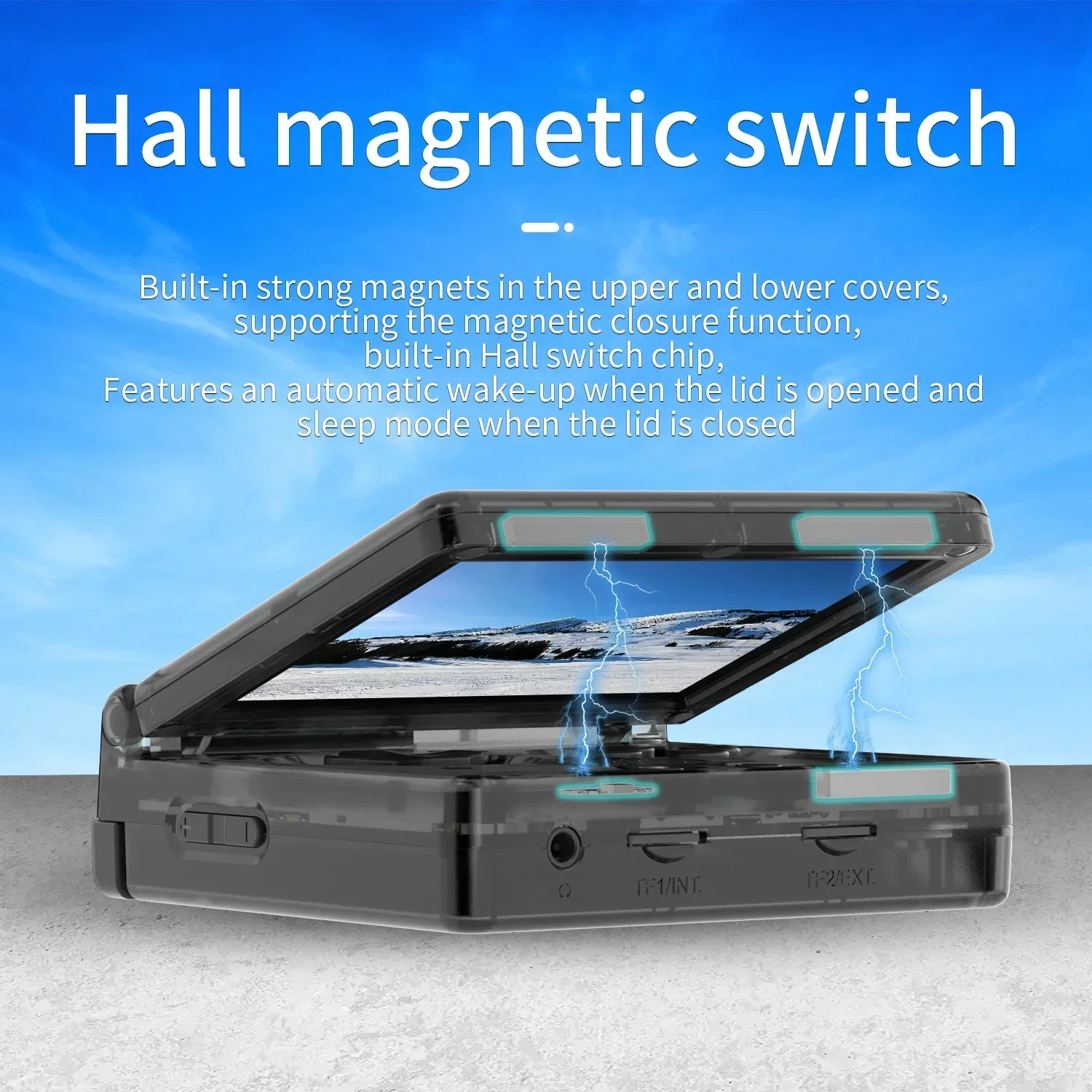 ANBERNIC RG35XXSP Flip Game Co - Gaming Console Sale recensie en prijs