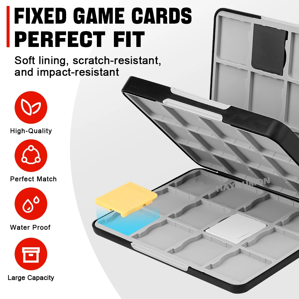 48-in-1 Game Card Opbergkoffer - Gaming Console Cabinet recensie en prijs