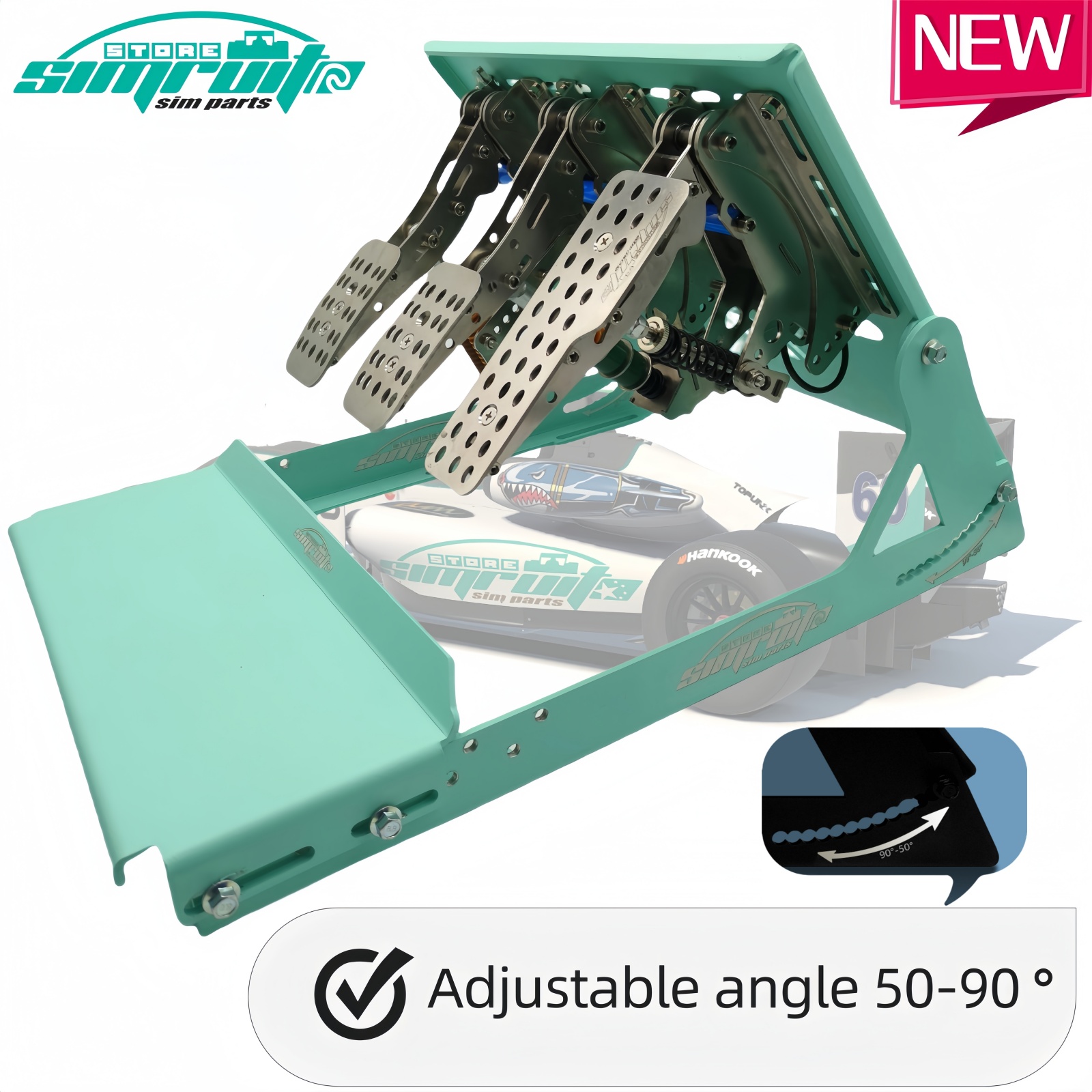 SimRuito Driving Simulator Ped - Racing Pedal Set recensie en prijs