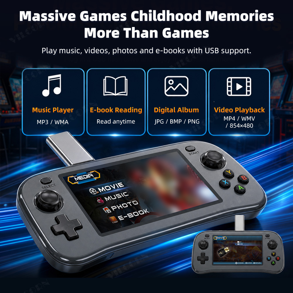 SF3100 Retro Handheld Game Con - Gaming Console X7 recensie en prijs
