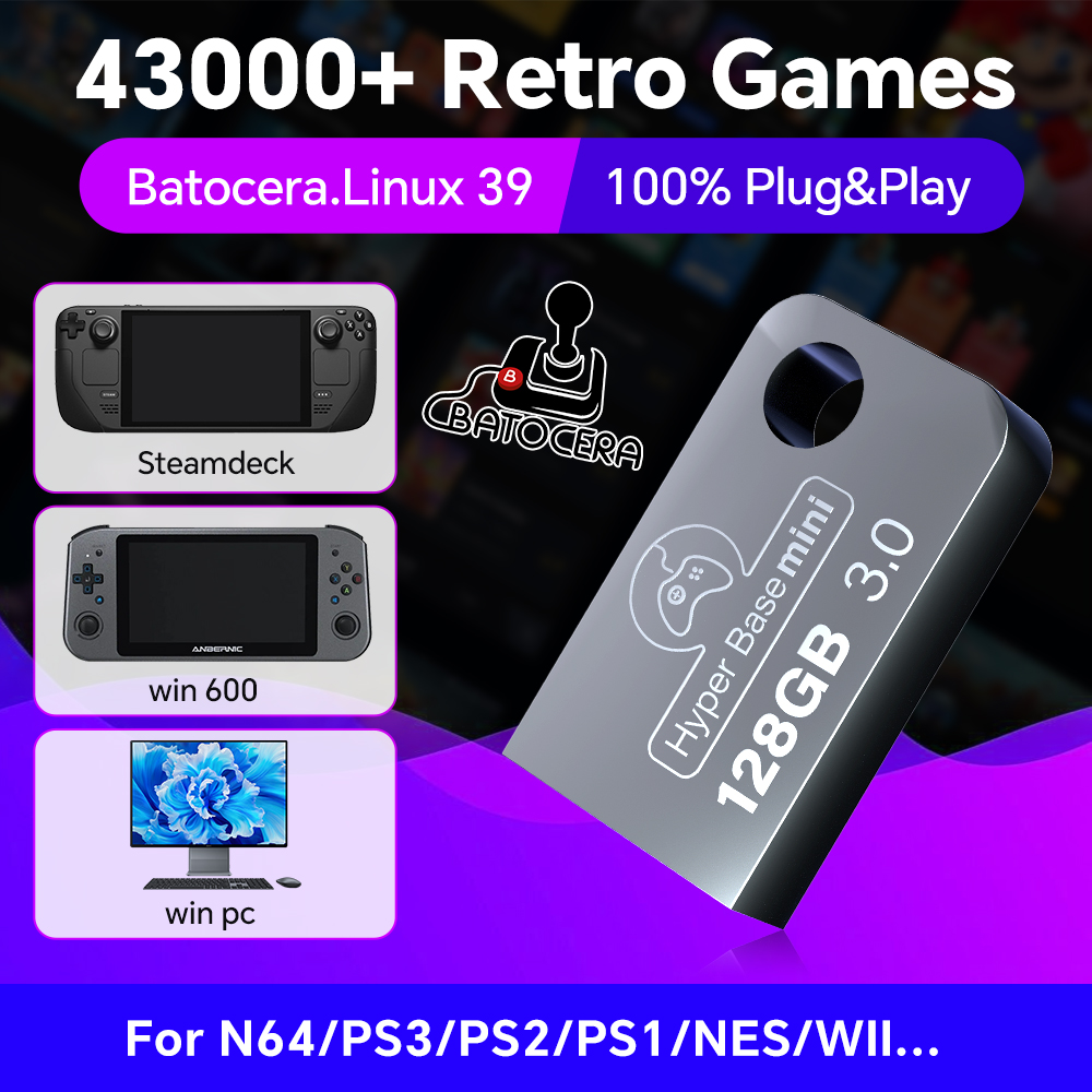 Batocera 128G Usb Flash Drive  - Gaming Console Stick recensie en prijs